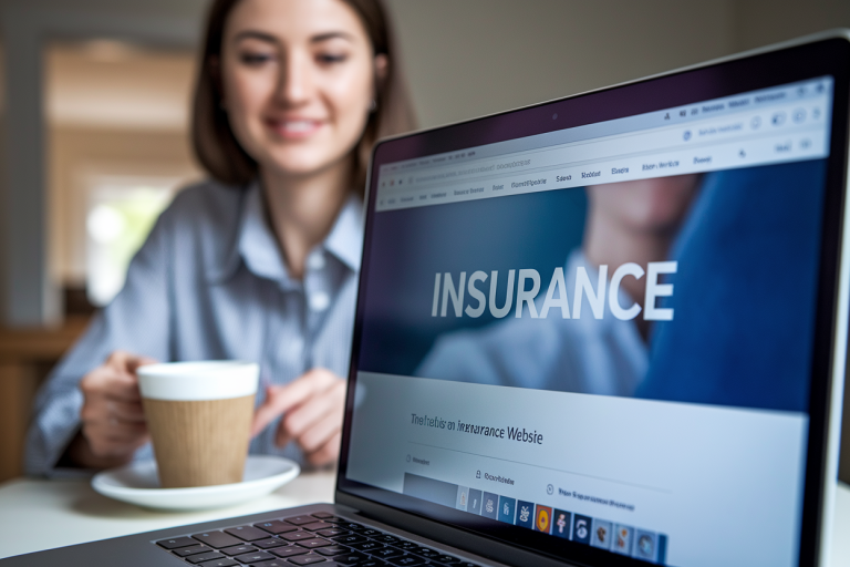 ecran-assurance-flou-femme-cafe