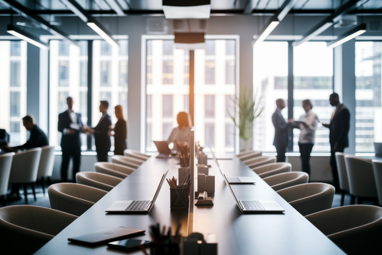 espace-coworking-bureau-ordinateurs-lumiere