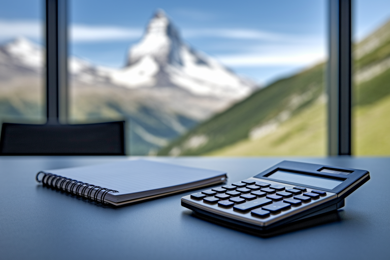 calculatrice-carnet-bureau-alpes-suisses