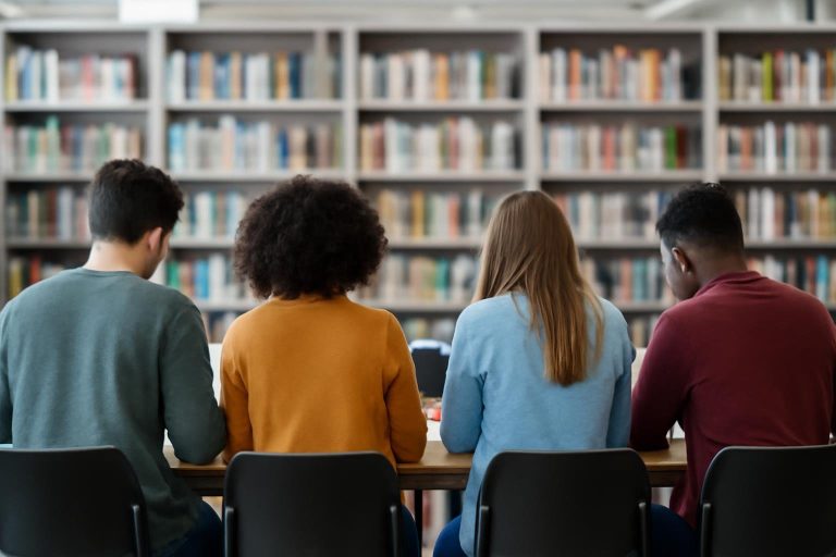 etudiants-divers-bibliotheque-moderne-etude