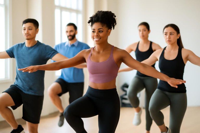 groupe-diverse-tenue-sport-gym