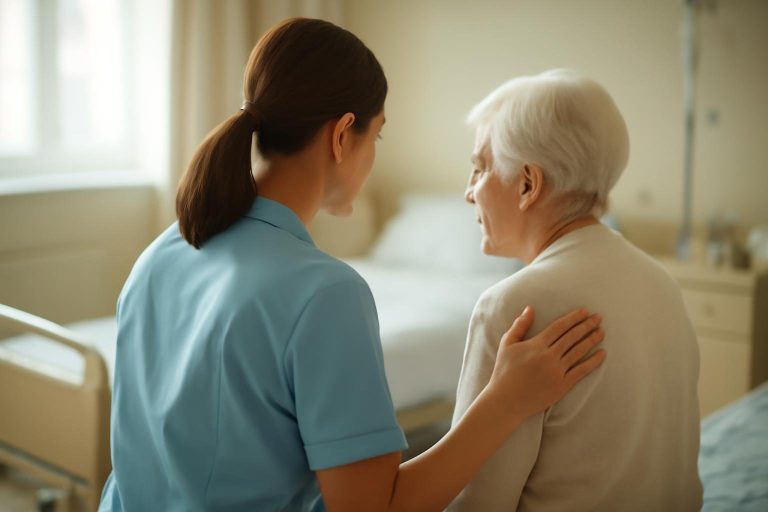 infirmiere-patient-age-salle-hopital