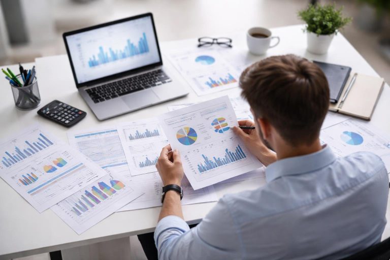 bureau-moderne-documents-professionnel-ordinateur
